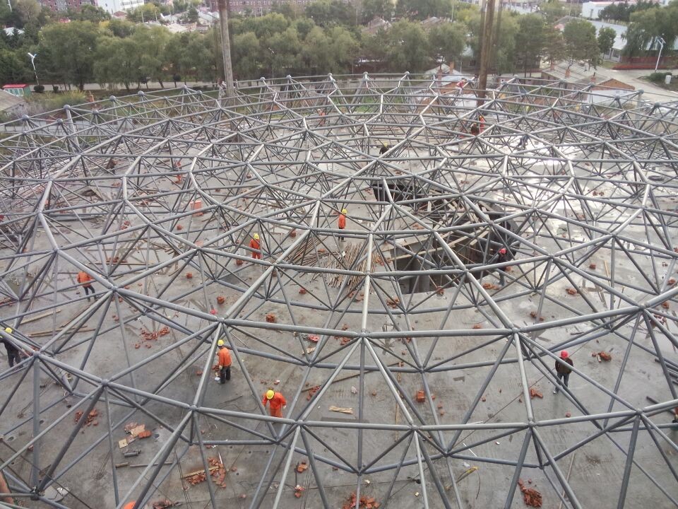 尚志全民健身中心网架